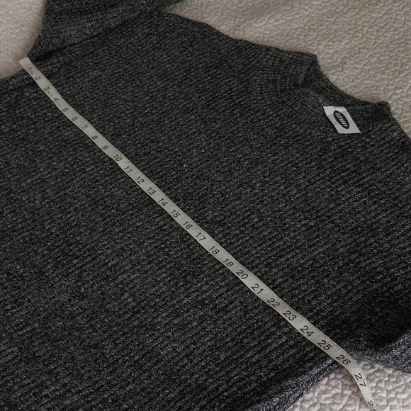 NWT Old Navy XXL Grey Marl Cozy Tunic Pullover Sweater - Picture 10 of 13